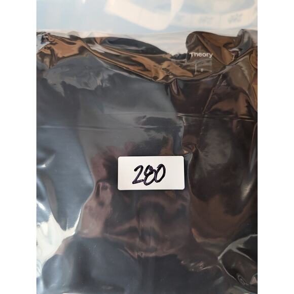 Theory‎ Womens Black Seam Sculpted Ponte Scuba Knit Classic Capsule Skater Dress - Picture 10 of 13